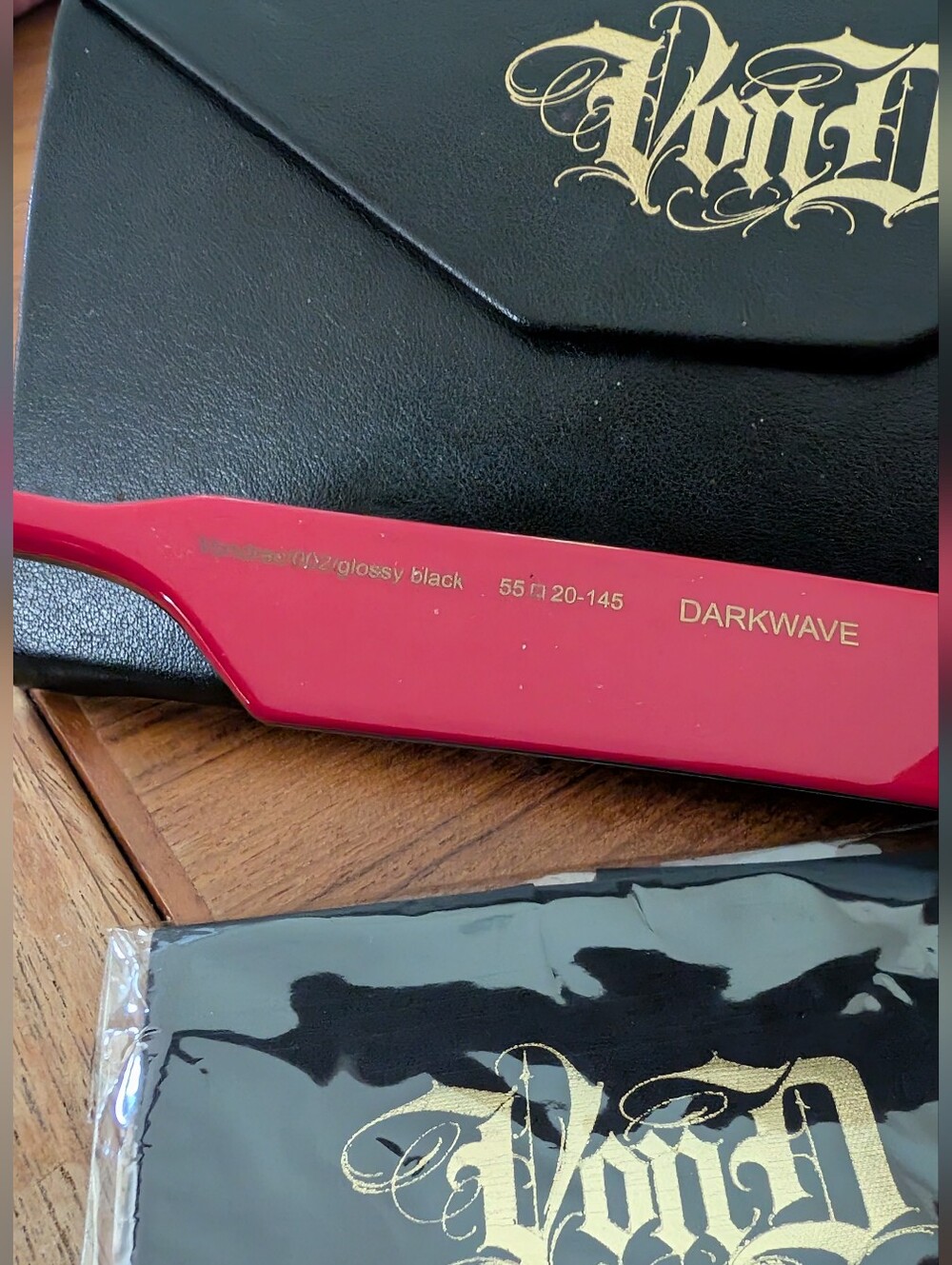 Von D Shoes | The Original Darkwave Sunglasses in Black | Limited Edition | NIB - Picture 7 of 9